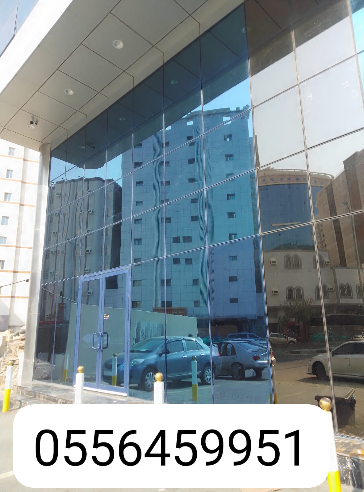 واجهات زجاجية عصرية للاستراحات والشاليهات والمجمعات السياحية